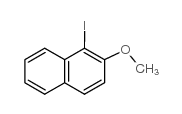 1-Iodo-2-methoxynaphthalene structure, CAS 32721-21-4