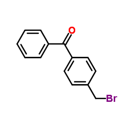 4-(Bromomethyl)benzophenone structure, CAS 32752-54-8