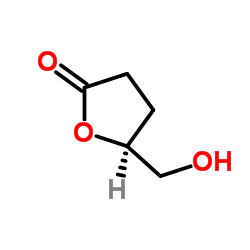 (S)-5-Hydroxymethyldihydrofuran-2-one structure, CAS 32780-06-6