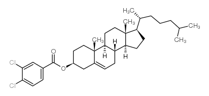 Cholesteryl 3,4-dichlorobezoate structure, CAS 32834-71-2