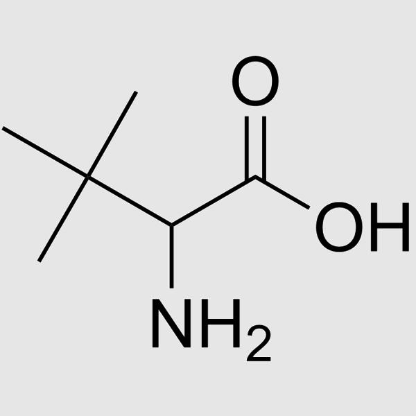 DL-tert-Leucine structure, CAS 33105-81-6