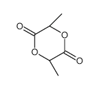 (3S,6S)-3,6-Dimethyl-1,4-dioxane-2,5-dione homopolymer structure, CAS 33135-50-1