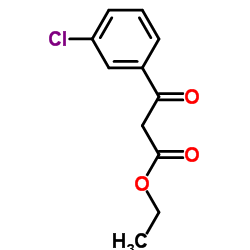 Ethyl (3-chlorobenzoyl)acetate structure, CAS 33167-21-4