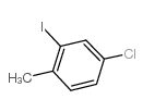 4-Chloro-2-iodotoluene structure, CAS 33184-48-4