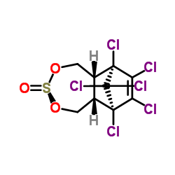 Endosulfan II structure, CAS 33213-65-9