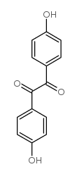 4,4'-Dihydroxybenzil structure, CAS 33288-79-8