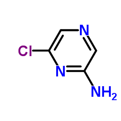 2-Chloro-6-aminopyrazine structure, CAS 33332-28-4