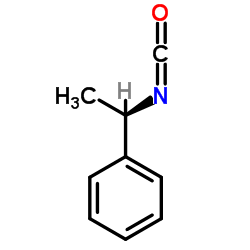 (R)-(+)-1-Phenylethyl isocyanate structure, CAS 33375-06-3