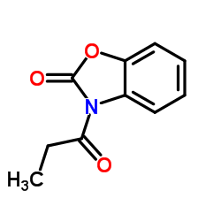 3-Propionyl-2-benzoxazolinone structure, CAS 33388-19-1