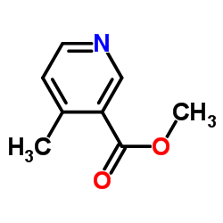 Methyl 4-methylnicotinate structure, CAS 33402-75-4