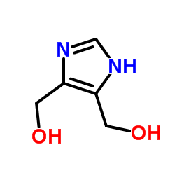 1H-Imidazole-4,5-dimethanol structure, CAS 33457-48-6