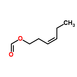 cis-3-Hexenyl formate structure, CAS 33467-73-1