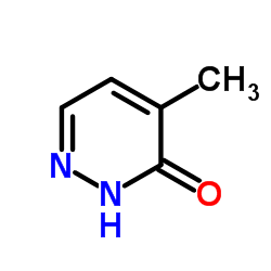 4-Methyl-3(2H)-pyridazinone structure, CAS 33471-40-8