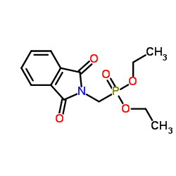 Diethyl (phthalimidomethyl)phosphonate structure, CAS 33512-26-4