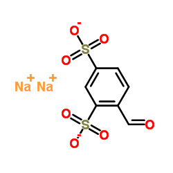 Disodium 4-formylbenzene-1,3-disulphonate structure, CAS 33513-44-9