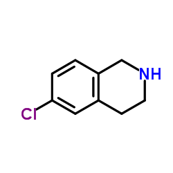 6-Chloro-1,2,3,4-tetrahydroisoquinoline structure, CAS 33537-99-4