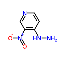 4-Hydrazino-3-nitropyridine structure, CAS 33544-42-2
