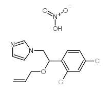 Imazalil nitrate structure, CAS 33586-66-2