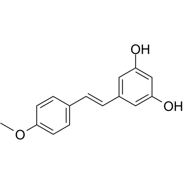 (E)-3,5-Dihydroxy-4'-methoxystilbene structure, CAS 33626-08-3