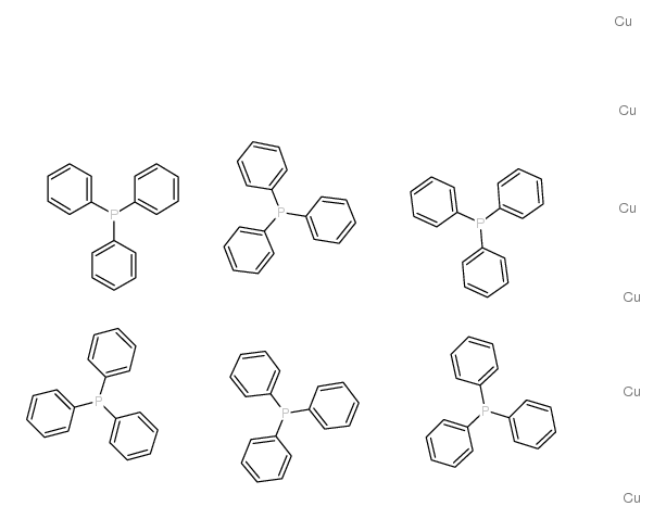 (Triphenylphosphine)copper hydride hexamer structure, CAS 33636-93-0
