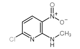 2-Methylamino-3-nitro-6-chloropyridine structure, CAS 33742-70-0