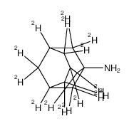 1-Adamantan-D15-amine structure, CAS 33830-10-3