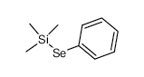 Trimethyl(phenylseleno)silane structure, CAS 33861-17-5