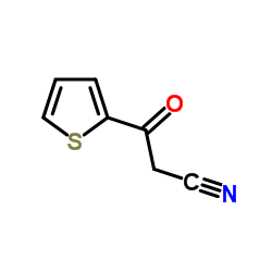 2-Thienoylacetonitrile structure, CAS 33898-90-7