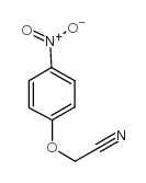 (4-Nitrophenoxy)acetonitrile structure, CAS 33901-46-1