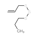2-Propenyl propyl trisulfide structure, CAS 33922-73-5
