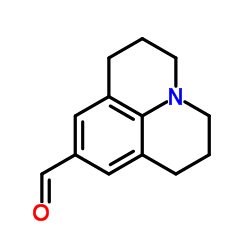 9-Julolidinecarboxaldehyde structure, CAS 33985-71-6