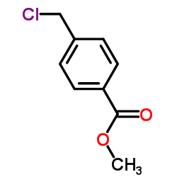 Methyl 4-(chloromethyl)benzoate structure, CAS 34040-64-7
