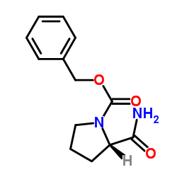 (S)-1-N-Cbz-prolinamide structure, CAS 34079-31-7