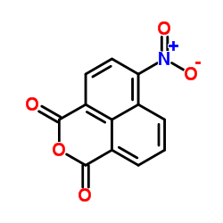 4-Nitro-1,8-naphthalic anhydride structure, CAS 34087-02-0