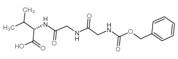 N-Benzyloxycarbonylglycylglycyl-L-valine structure, CAS 34152-86-8