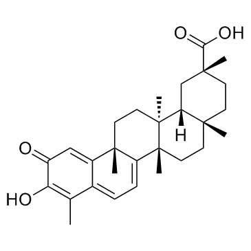 Celastrol structure, CAS 34157-83-0
