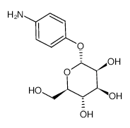 4-Aminophenyl-alpha-D-mannopyranoside structure, CAS 34213-86-0