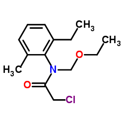 Acetochlor structure, CAS 34256-82-1
