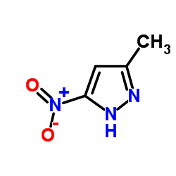 5-Methyl-3-nitro-1H-pyrazole structure, CAS 34334-96-8