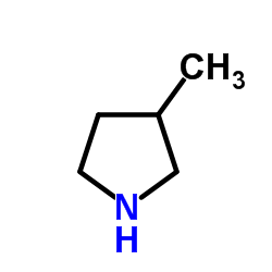 3-Methylpyrrolidine structure, CAS 34375-89-8