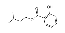 Isoamyl salicylate structure, CAS 34377-38-3