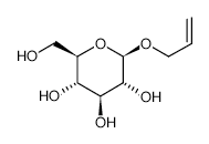Allyl beta-D-glucopyranoside structure, CAS 34384-79-7
