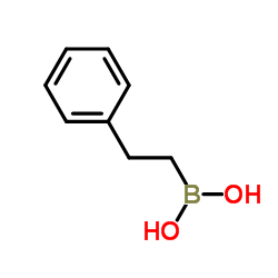 Phenethylboronic acid structure, CAS 34420-17-2