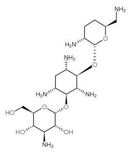 Dibekacin structure, CAS 34493-98-6