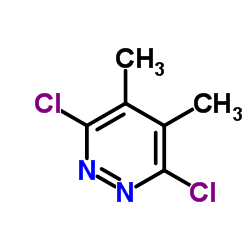 3,6-Dichloro-4,5-dimethylpyridazine structure, CAS 34584-69-5