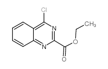 Ethyl 4-chloroquinazoline-2-carboxylate structure, CAS 34632-69-4