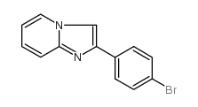 2-(4-Bromophenyl)imidazo[1,2-a]pyridine structure, CAS 34658-66-7