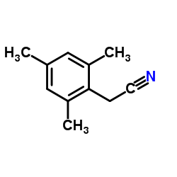 Mesitylacetonitrile structure, CAS 34688-71-6