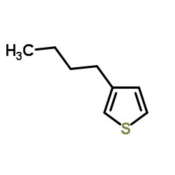 3-Butylthiophene structure, CAS 34722-01-5