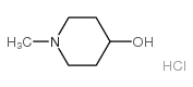 1-Methyl-4-piperidinol hydrochloride structure, CAS 34737-83-2